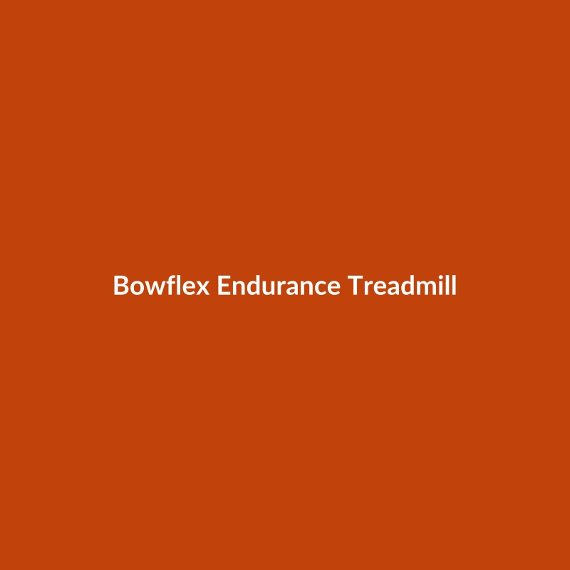 Bowflex Endurance Treadmill in blue and red, designed for advanced CrossFit training.