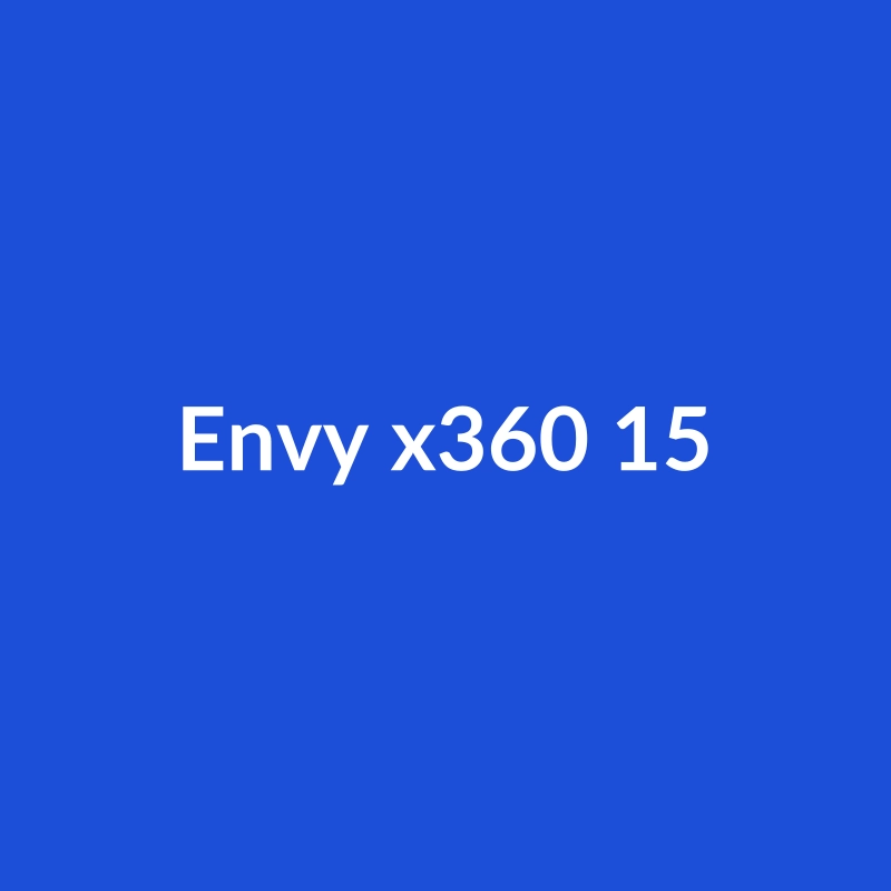 HP Envy x360 15-inch laptop in White, showcasing its sleek design and vibrant 18-inch Liquid Retina display.