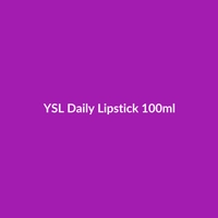 YSL Daily Lipstick 100ml tube, showcasing its luxurious packaging and formulation for anti-aging and hydration.