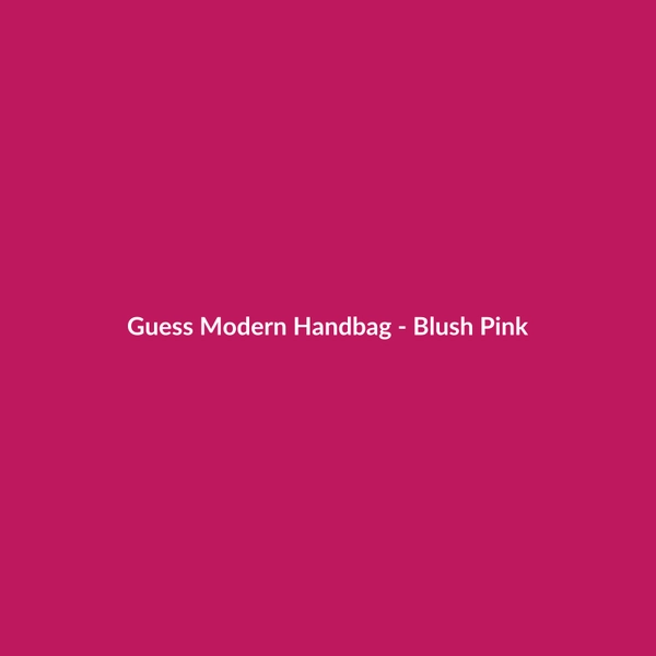Guess Modern Handbag - Blush Pink - 2