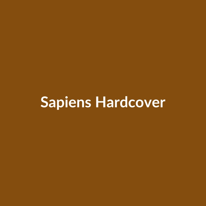Sapiens Hardcover Book by Yuval Noah Harari - Non-Fiction, 4.7 rating