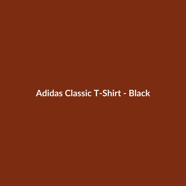 Adidas Classic T-Shirt - Black - 2