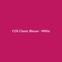 COS Classic White Silk Blouse for Women - Elegant workwear from ActiveStyle Market