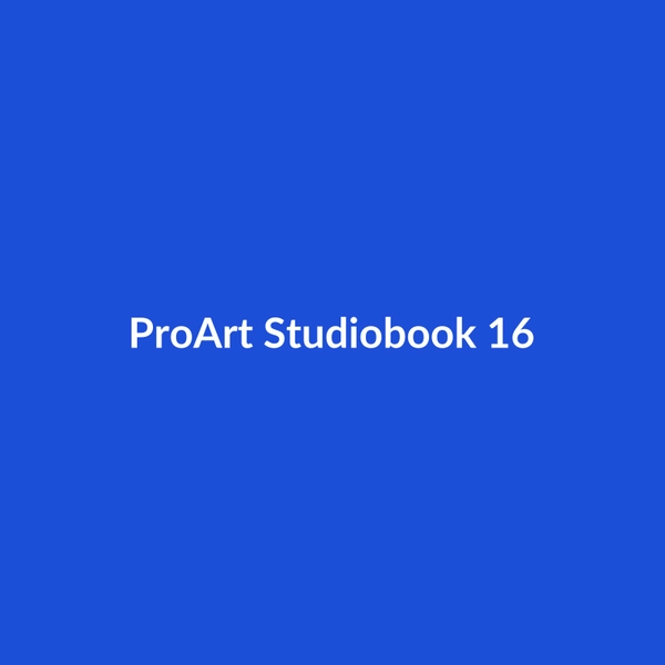 ProArt Studiobook 16 - 2