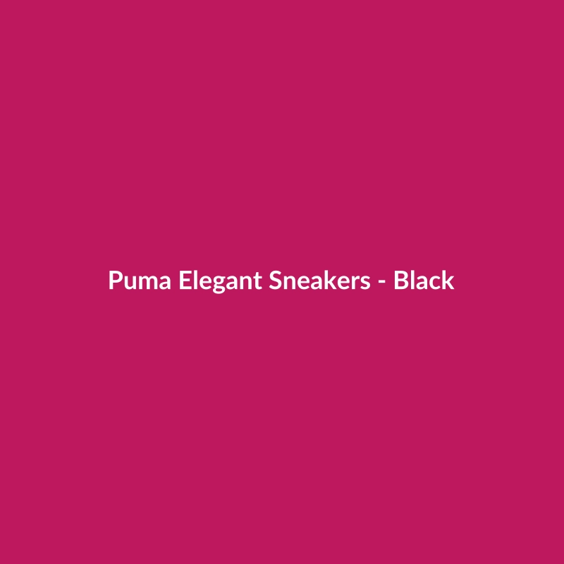 Puma Elegant Black Silk Sneakers for Women, featuring a luxurious silk material and a sleek design suitable for formal events.