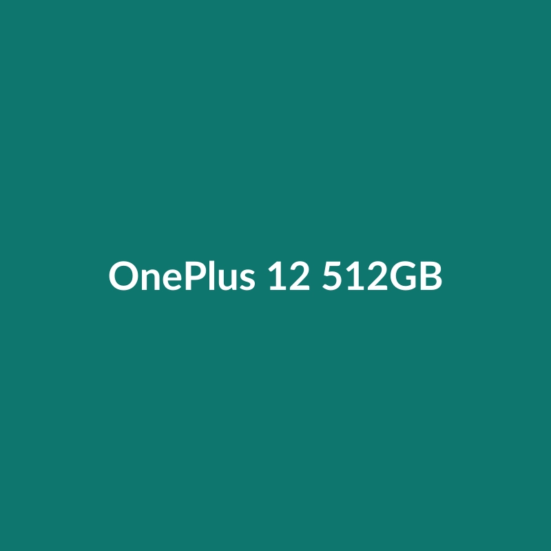 OnePlus 12 512GB smartphone in Purple and White, featuring a 50MP camera and large display.