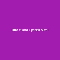 Dior Hydra Lipstick 50ml in its packaging, showcasing its luxurious design. Features Ceramides and Peptides for hydrating lip care.