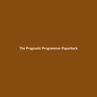 The Pragmatic Programmer paperback book by David Thomas, a Science & Technology guide for developers.