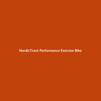 NordicTrack Performance Exercise Bike in Green, Red, Blue, and Black colors, designed for professional weightlifting and fitness.