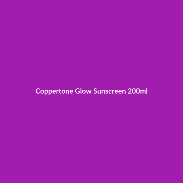 Coppertone Glow Sunscreen 200ml - 2