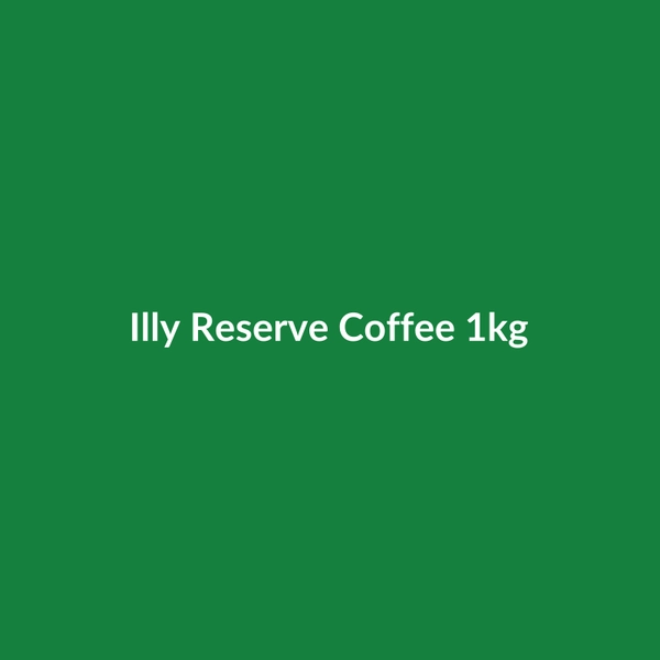 Illy Reserve Coffee 1kg - 2