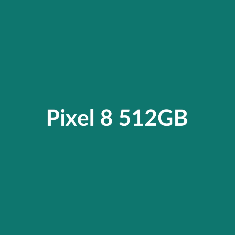 Google Pixel 8 smartphone in Gold and Silver colors, showcasing its 200MP camera and 6.1-inch screen.