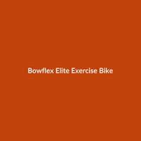 Bowflex Elite Exercise Bike in Black and Blue, ideal for intermediate cyclists and HIIT workouts.