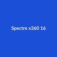 HP Spectre x360 16-inch laptop in Black and White, showcasing its sleek design and powerful specifications.