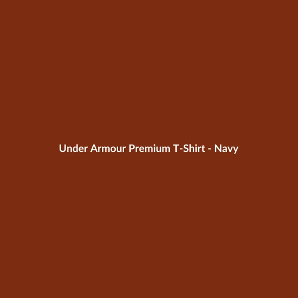 Under Armour Premium T-Shirt - Navy - 2