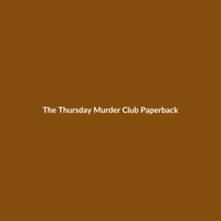 The Thursday Murder Club paperback book by Richard Osman, a fiction novel with 468 pages.