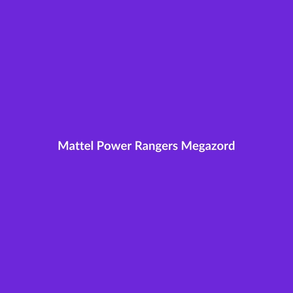 Mattel Power Rangers Megazord - 2