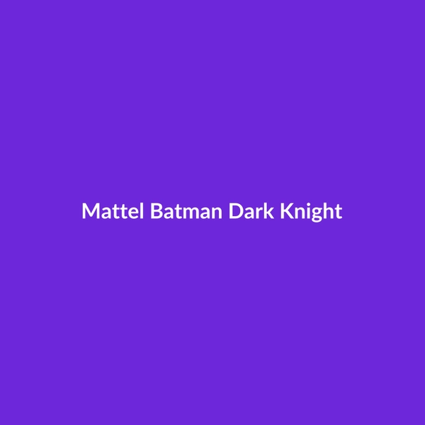 Mattel Batman Dark Knight - 2