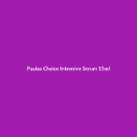 Paula's Choice Intensive Serum 15ml bottle, formulated for sensitive skin with Niacinamide, Squalane, and Retinol.