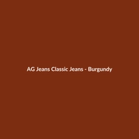 AG Jeans Classic Fit Jeans in Burgundy for Men