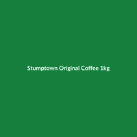 Bag of Stumptown Original Coffee, 1kg, featuring organic, vegan, and gluten-free labels.