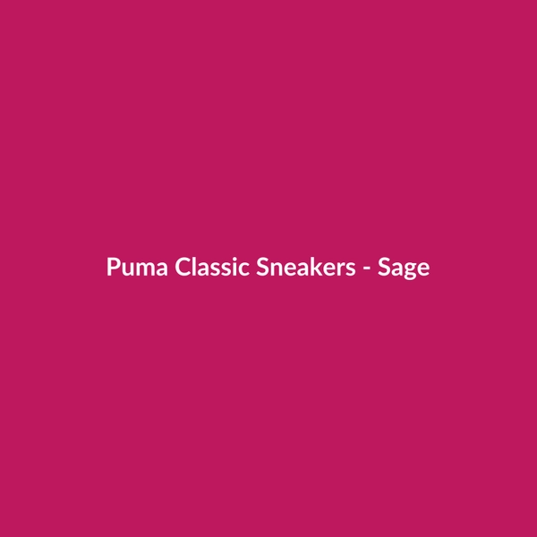 Puma Classic Sneakers - Sage - 2