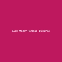 Guess Modern Handbag in Blush Pink, made of leather, suitable for work occasions.