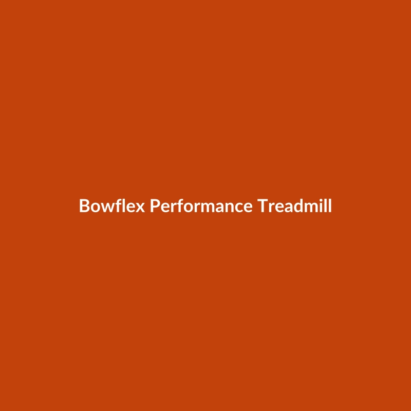 Bowflex Performance Treadmill in Blue, Gray, and Black, designed for intermediate running.