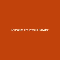 Dymatize Pro Protein Powder tub in Orange and Black packaging, Cookies & Cream flavor, 48 servings.