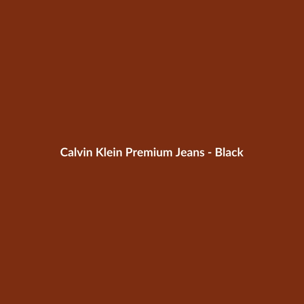 Calvin Klein Premium Jeans - Black - 2