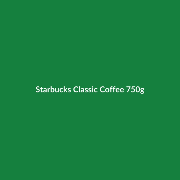Starbucks Classic Coffee 750g - 2