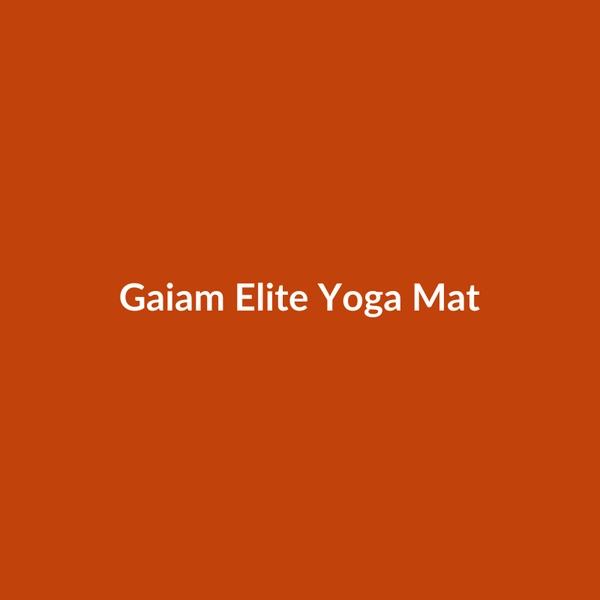 Gaiam Elite Yoga Mat - 2