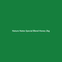 Nature Nate's Special Blend Honey 2kg jar, a sweet and gluten-free honey product from the USA.