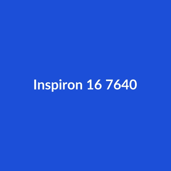Inspiron 16 7640 - 2