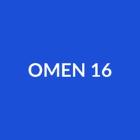 HP OMEN 16" gaming laptop in Blue/Silver with Intel Core Ultra 9, NVIDIA RTX 4070, 48GB RAM, and 144Hz Liquid Retina display.