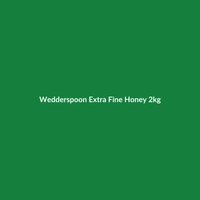 Jar of Wedderspoon Extra Fine Honey 2kg, a golden honey product from Ethiopia.