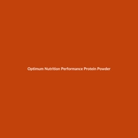 Optimum Nutrition Performance Protein Powder, Unflavored, White and Blue packaging, 41 servings.