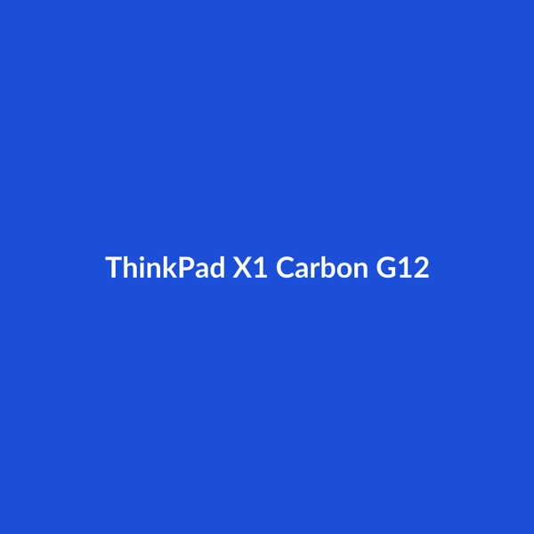 ThinkPad X1 Carbon G12 - 2