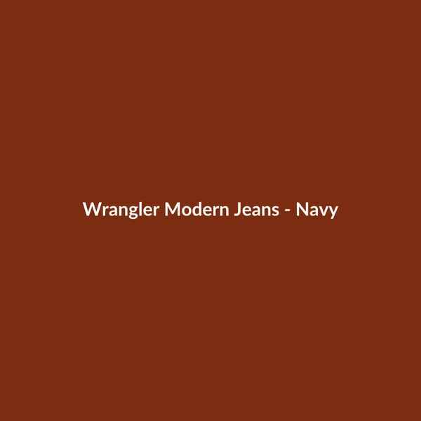 Wrangler Modern Jeans - Navy - 2