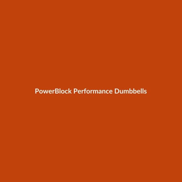 PowerBlock Performance Dumbbells - 2