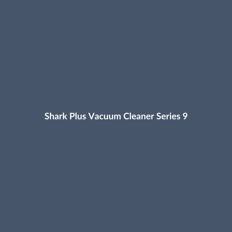 Shark Plus Vacuum Cleaner Series 9 in White, featuring advanced smart home technology and high energy efficiency.