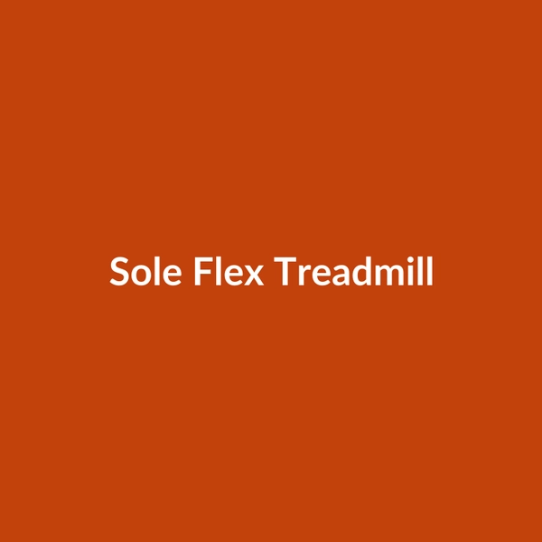Sole Flex Treadmill - 2