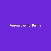 Aurora Bashful Bunny stuffed animal, a soft and cuddly toy for children aged 3-5 years.