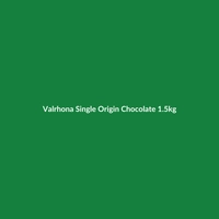 Valrhona 1.5kg bag of organic single origin chocolate from Italy