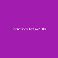 Bottle of Dior Advanced Perfume 100ml, a vegan and cruelty-free fragrance for anti-aging and hydration.