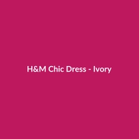 H&M Chic Leather Dress in Lavender or Sage, available in various women's sizes, perfect for date nights.