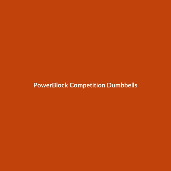 PowerBlock Competition Dumbbells - 2